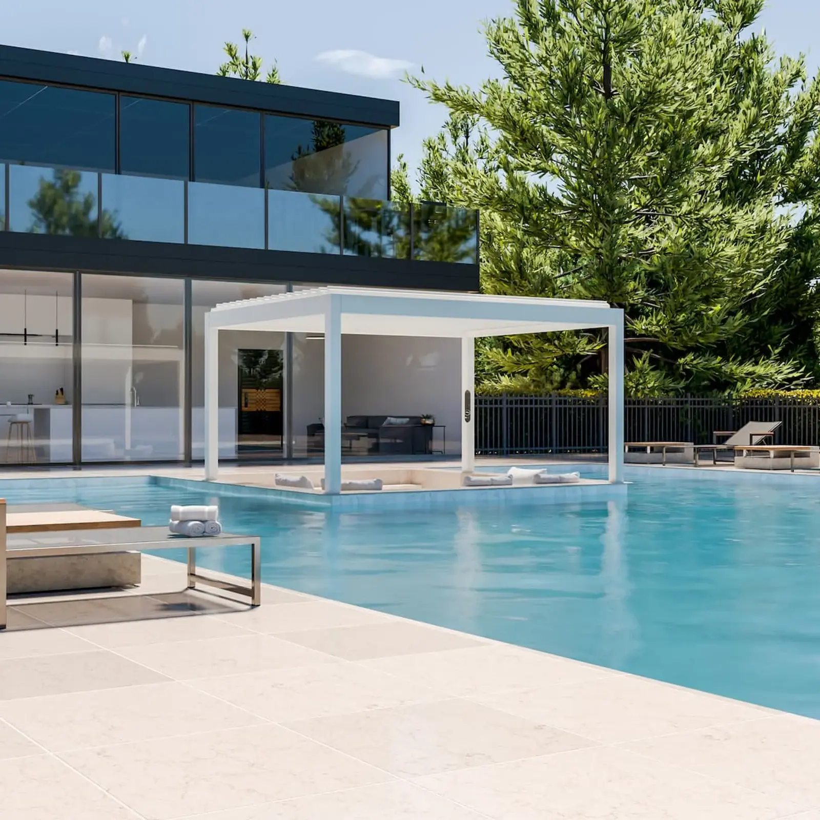 PergoMaxx premium pergola dizajn s zakretnim lamelama