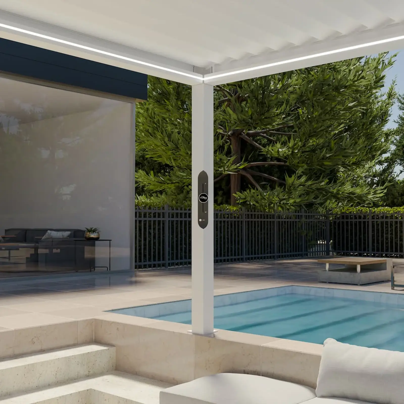 PergoMaxx pergola s integriranom LED rasvjetom