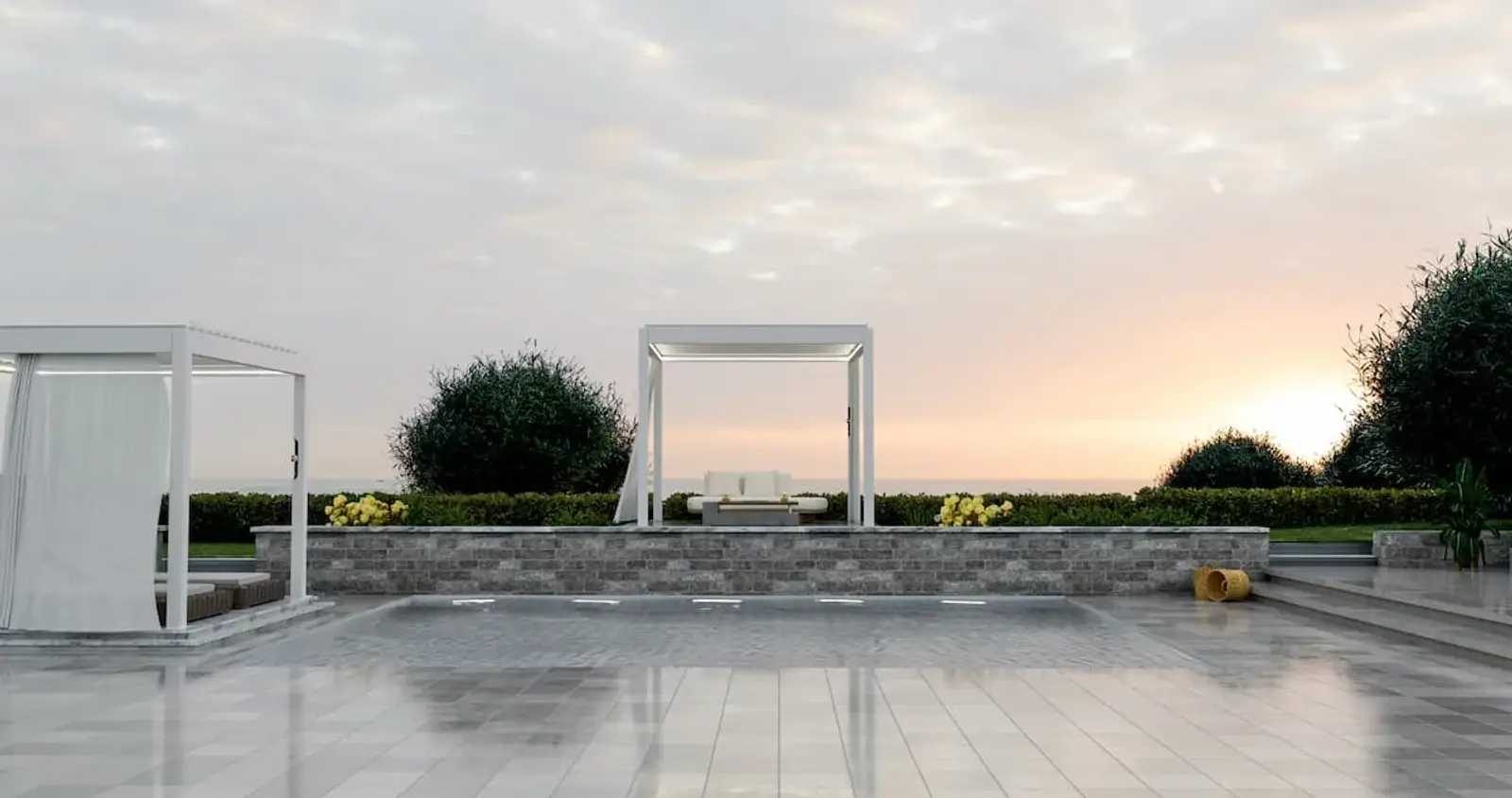 PergoMaxx pergola za ugostiteljski objekt s motornim pogonom