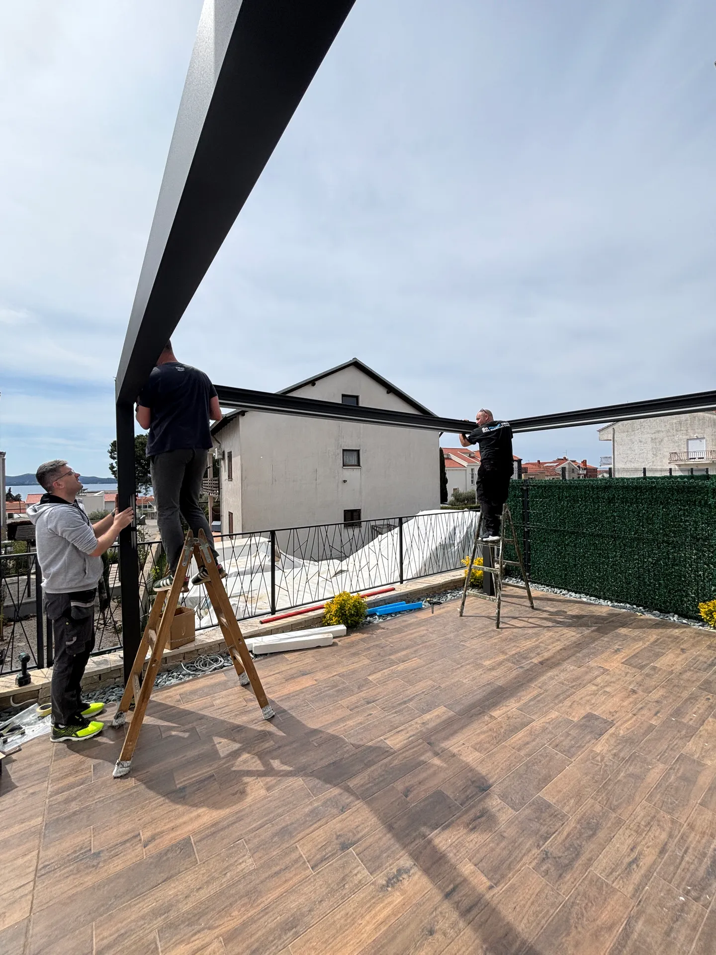 PergoMaxx pergola — detalj nosive aluminijske konstrukcije