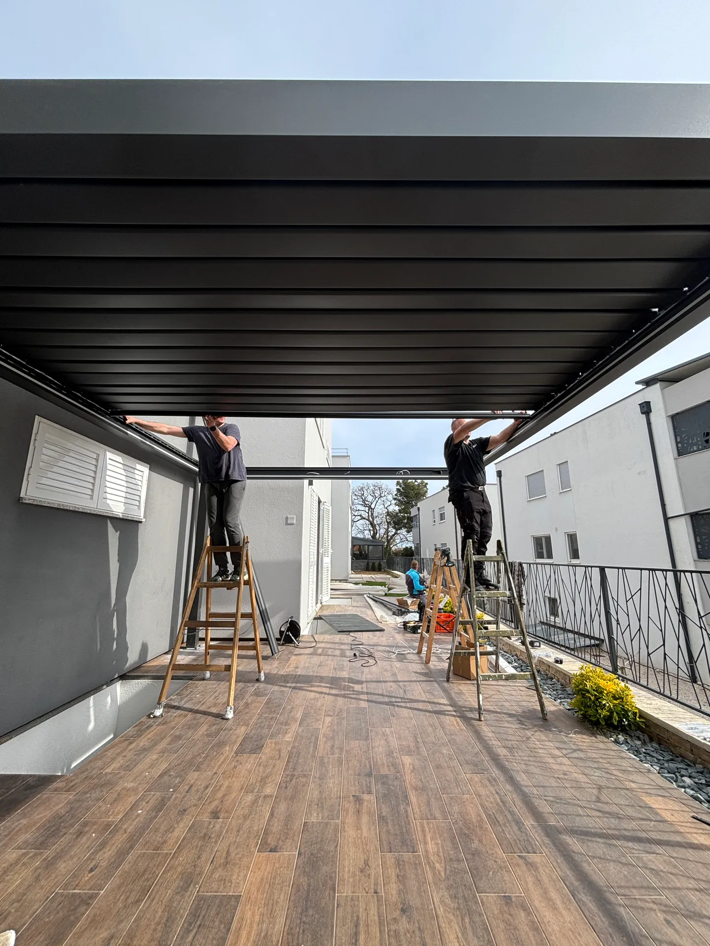 PergoMaxx pergola — detalj profila i veza