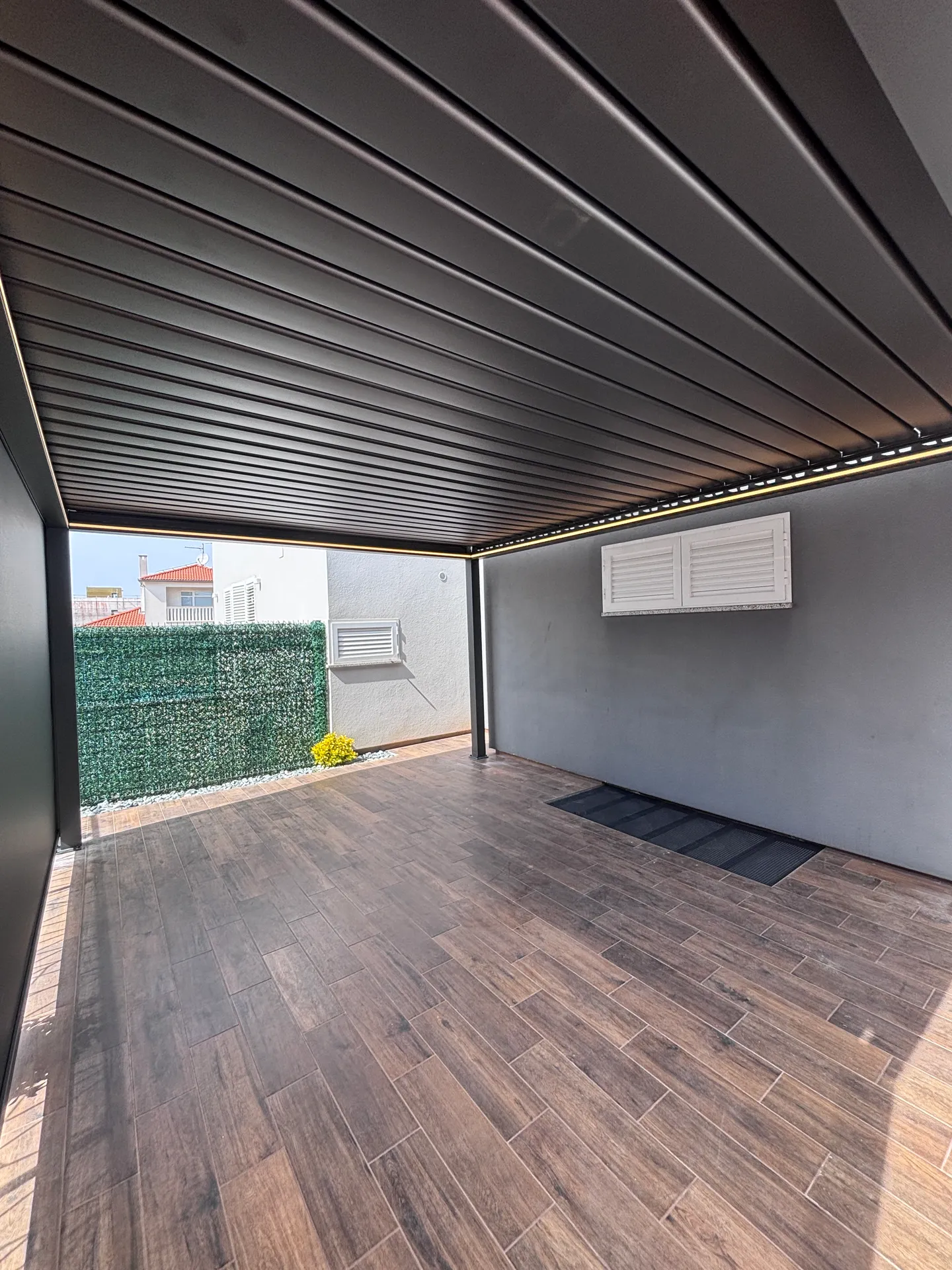 PergoMaxx pergola — detalj spojeva i učvršćenja konstrukcije