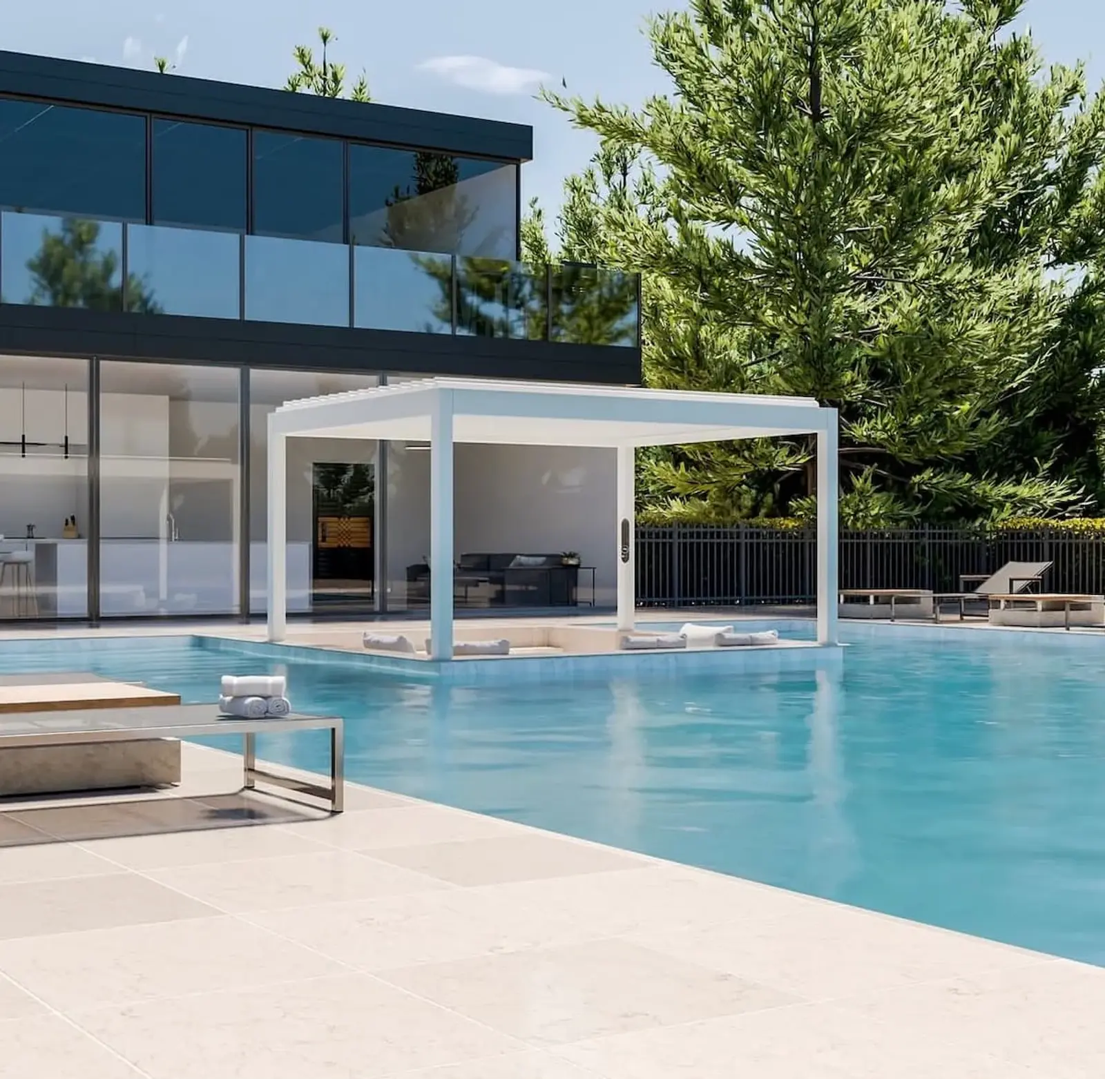 Aluminijski carport — PergoMaxx pergola za zaštitu automobila