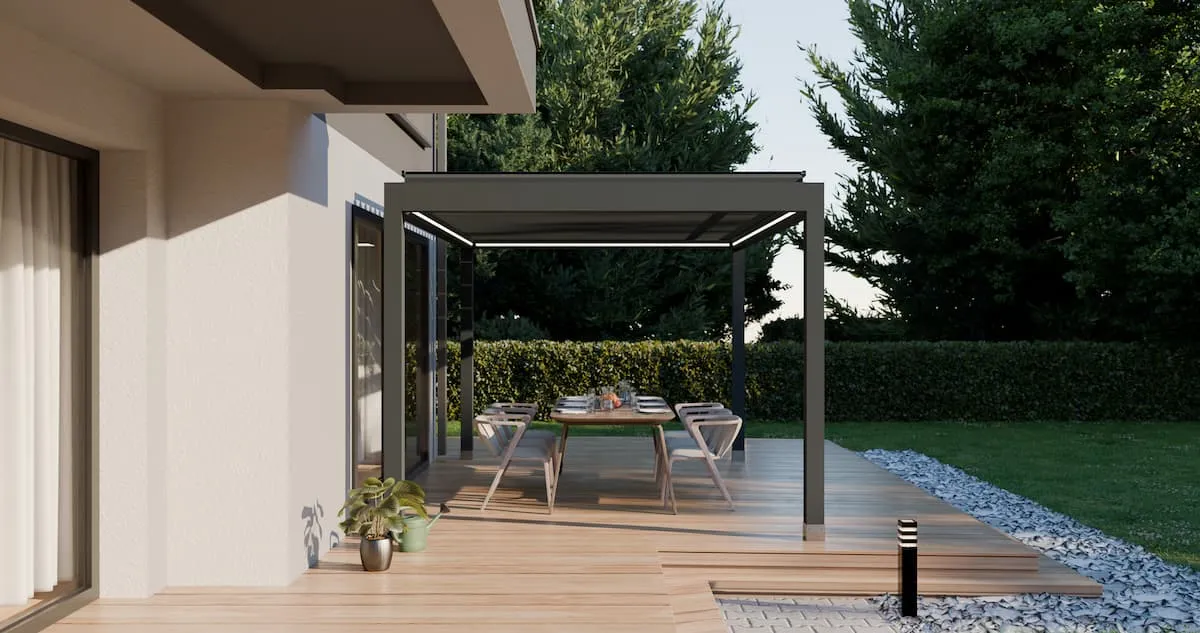 PergoMaxx Motion X EN AW-6063 konstrukcija s motornim pogonom